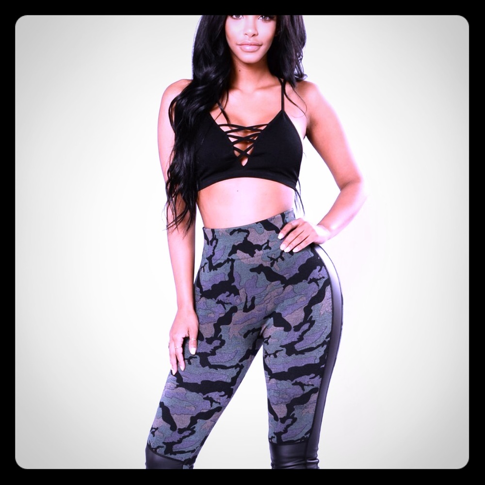 Camp leggings fashion nova